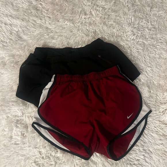 NIKE Women’s Dri-FIT Running Shorts – Bundle of 2 | Size Small - Picture 1 of 2
